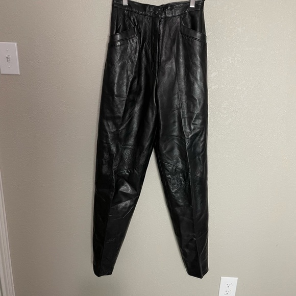 90s‎ Leather Pants - Picture 5 of 6